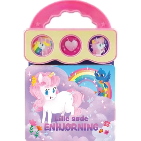 Lille sde enhjrning  papbog med 3 lyde