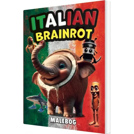 Italian Brainrot Malebog  malebog til brn
