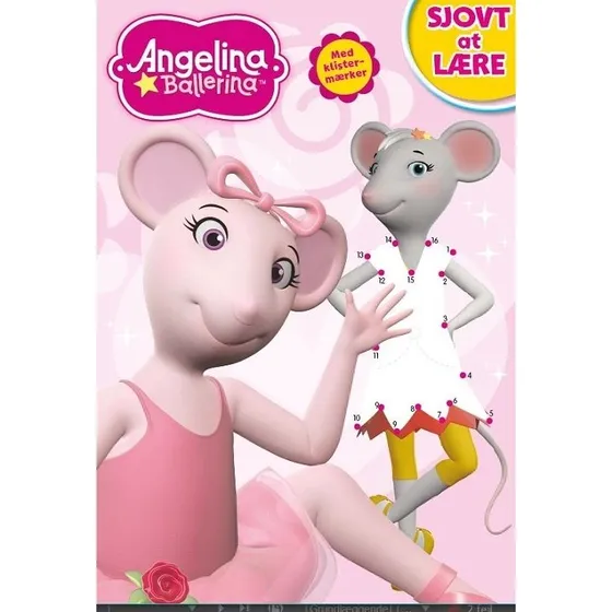 Angelina Ballerina - Prik-til-prik aktivitetshfte