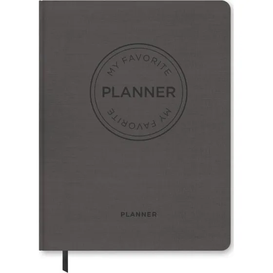 My Favorite Planner Udateret - Hardback, Varm gr