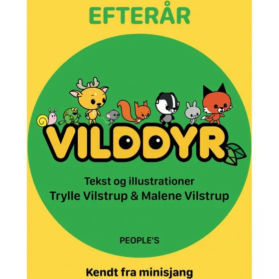 Malene Vilstrup: Vilddyr  Efterr og vinter, papbog