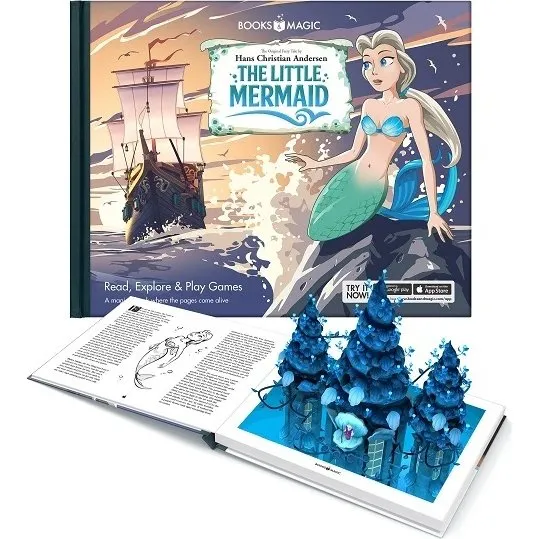 H.C. Andersen - The Little Mermaid AR-bog (Engelsk, hardback)
