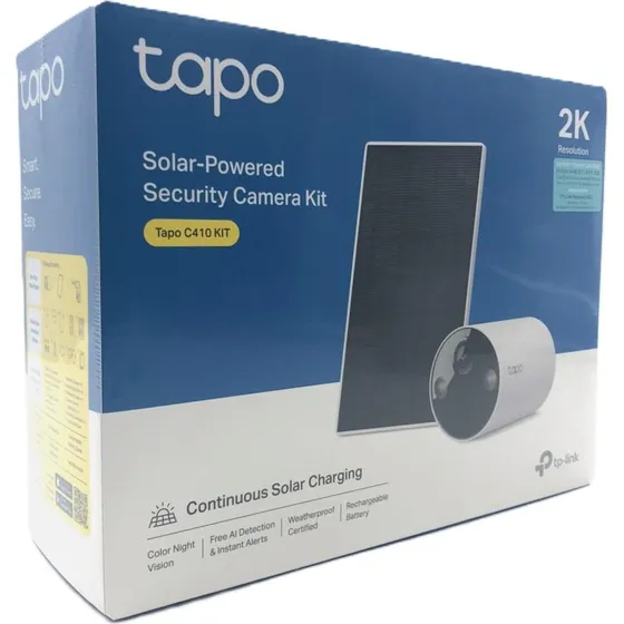 TP-Link Tapo C410 KIT med solpanel 2K (3 MP)