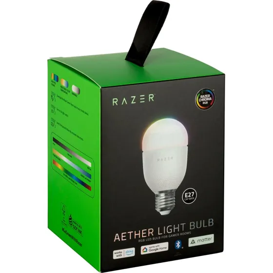 Razer Aether A19 LED-pære 9W E26/E27 RGB 2700-6500K