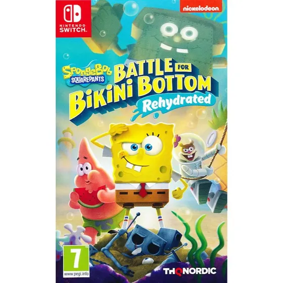 SpongeBob Battle for Bikini Bottom Rehydrated (Nintendo Switch)