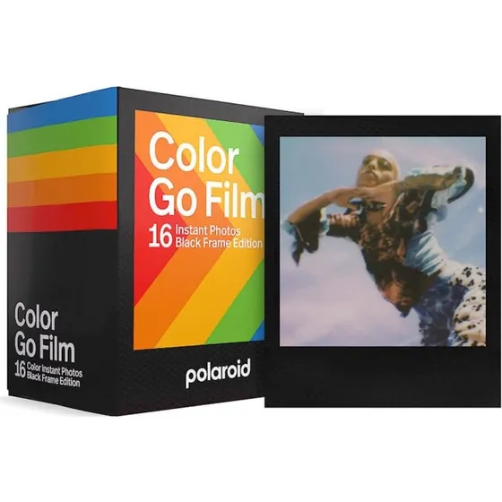 Polaroid Go Farvefilm 2-pak - Sort ramme (16 billeder)