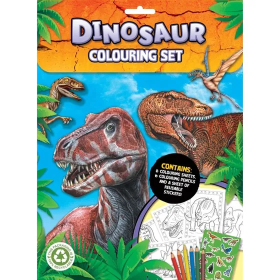 DINOSAURUS malerst - Alligator (8 billeder, 3-8 r)
