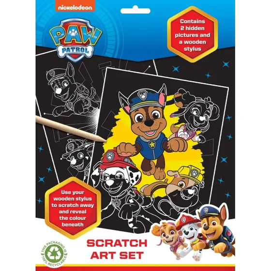 PAW PATROL Scratch-sæt – Alligator