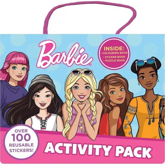 Barbie Activity Pack Alligator  3 aktivitetsbger med over 100 stickers