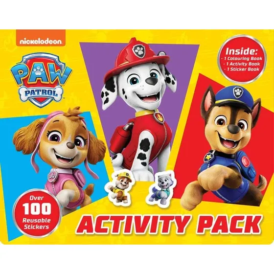 PAW Patrol Activity Pack - klistermrker