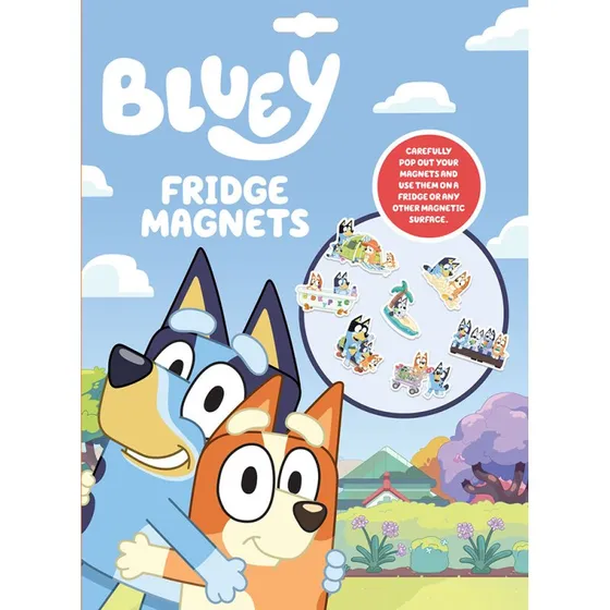 Alligator BLUEY kleskabsmagneter