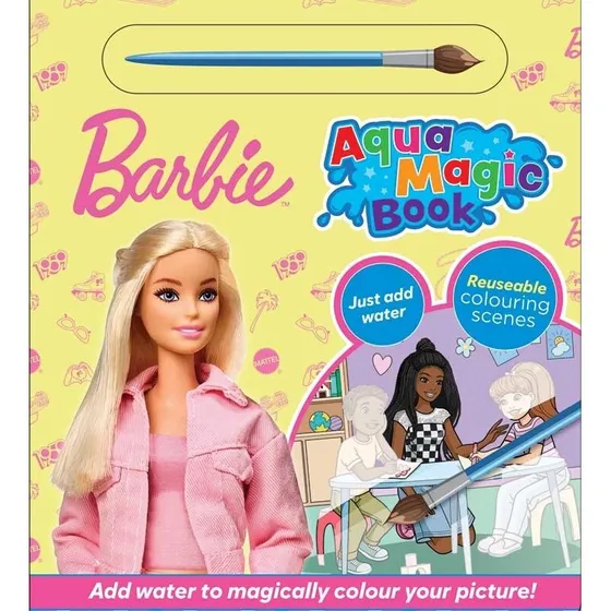 Barbie Aqua Magic Deluxe Book - Alligator (Aktivitetsbog)
