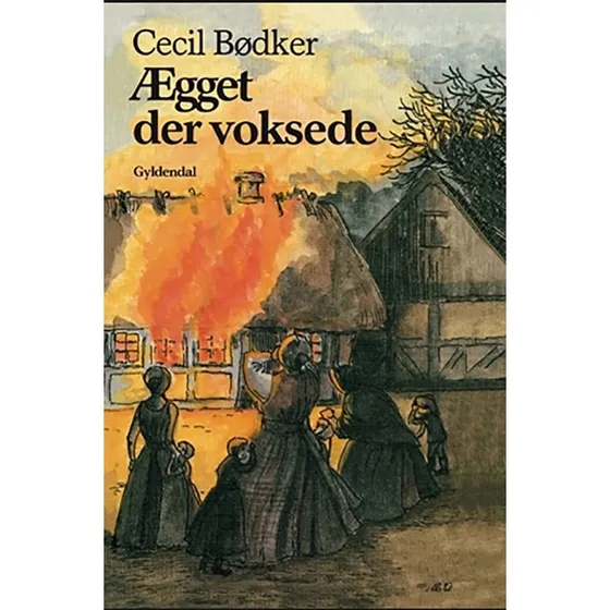 Cecil Bdker: gget der voksede  Hardcover brnebog