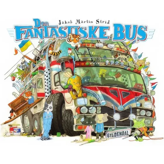 Jakob Martin Strid: Den fantastiske bus (Hardcover)