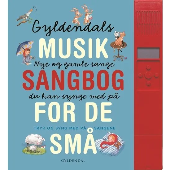 Gyldendals Musiksangbog med lydpanel