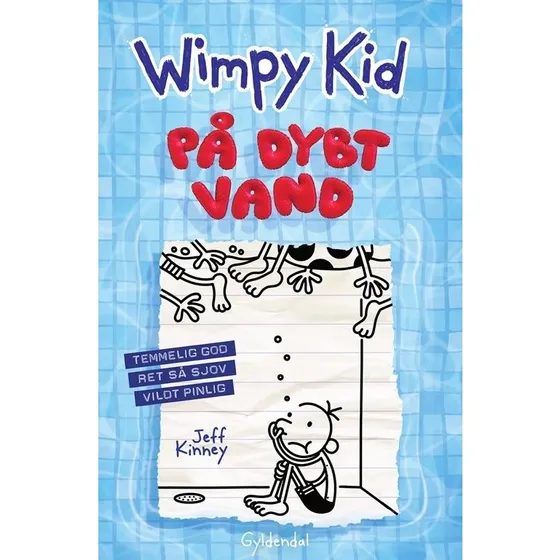 Wimpy Kid 15  P dybt vand (Jeff Kinney) Hardcover