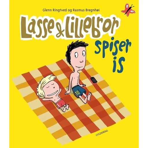 Glenn Ringtved: Lasse og Lillebror spiser is  indbundet