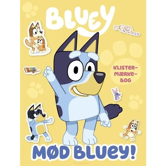 Bluey: Md Bluey - Klistermrkebog