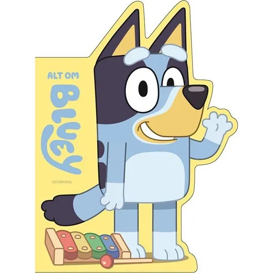 Bluey – Alt om Bluey (figurbog i pap)