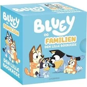Bluey og familien: Den lille bogkasse (4 mini-papbger)