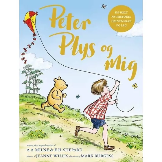 Peter Plys og mig – Hardcover børnebog
