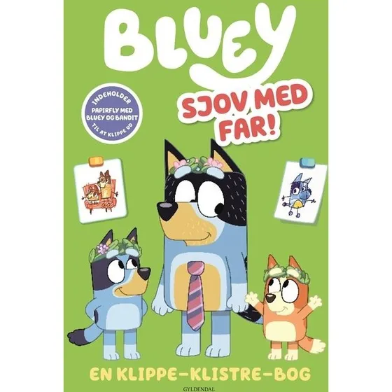 Bluey - Sjov med far: Aktivitetsbog med klippeklistre