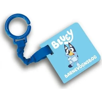 Bluey - Barnevognsbog (farverig papbog, rem kan tages af)