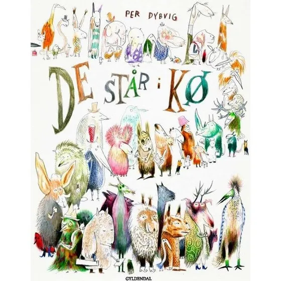 Per Dybvig – De står i kø (hardcover)