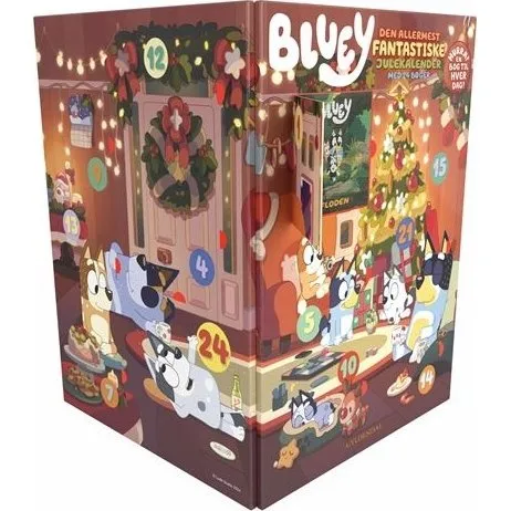 Bluey - Den allermest fantastiske julekalender (24 sm bger)