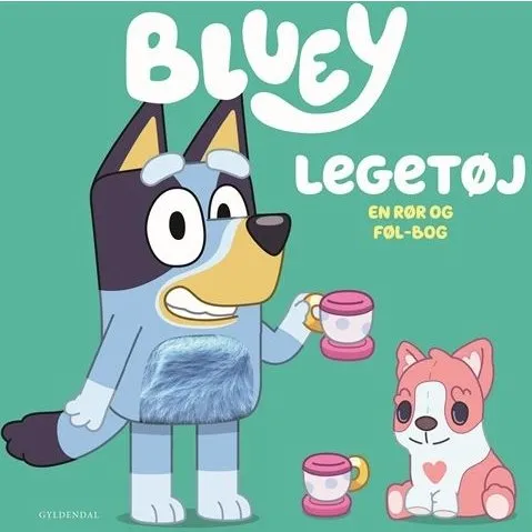 Bluey - Legetj: En rr- og fl-bog (papbog, 12 sider)