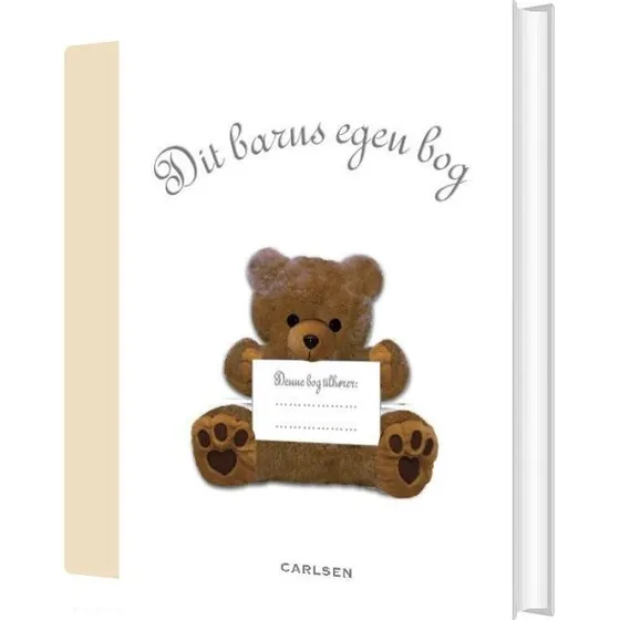 Carlsen Dit barns egen bog – Årbog (hardcover, 56 sider)