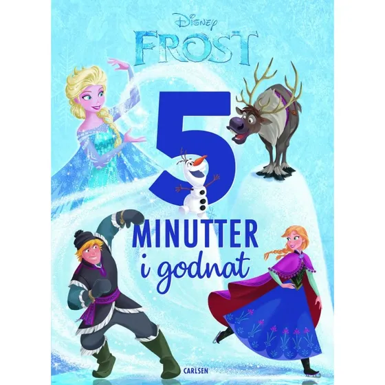 Disney: Fem minutter i godnat – Frost (hardcover)