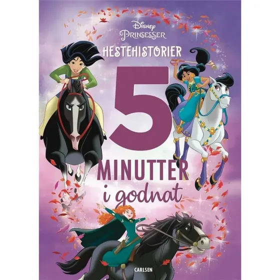 Disney: Fem minutter i godnat – Hestehistorier (hardcover)