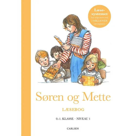 Sren og Mette - Lsebog 1 (0.-1. klasse) - Hardcover