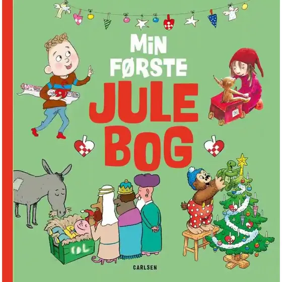 Min første julebog - Alberte Winding (hardcover)