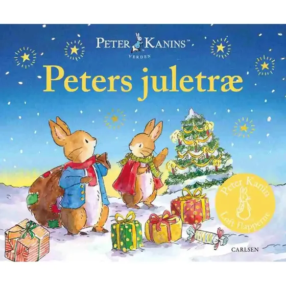 Peter Kanin: Peters juletræ - Papbog (Beatrix Potter)