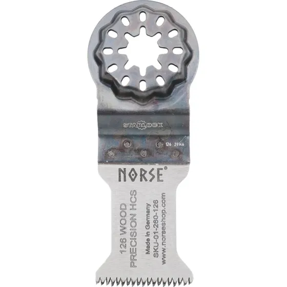 NORSE Starlock 126 E-Cut præcisionssavklinge 35x50 mm