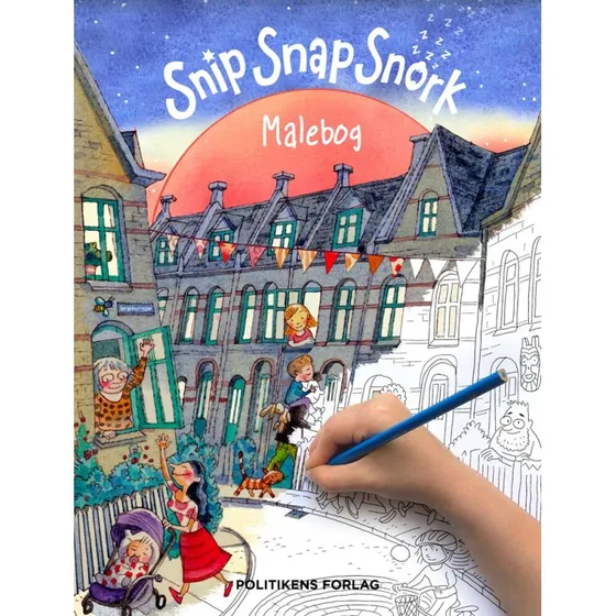 Snip Snap Snork Malebogen – Sovgodtersgade af Thomas Skov