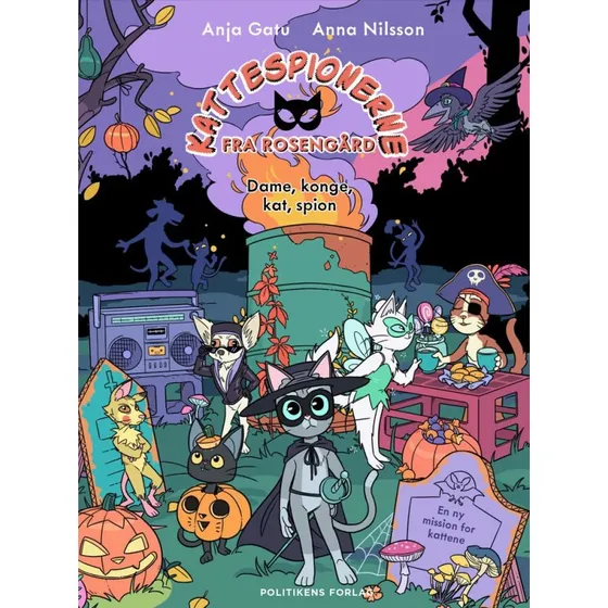 Kattespionerne fra Rosengård 4 – Dame, konge, kat, spion