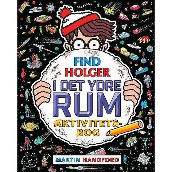 Find Holger – I det ydre rum, aktivitetsbog