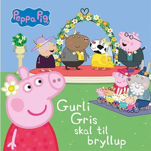 Peppa Pig - Gurli Gris: Skal til bryllup (Papbog)