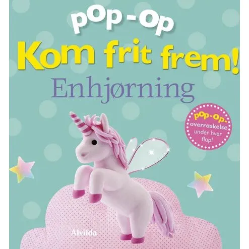 Kom frit frem - Enhjørning (pop-op papbog)