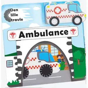 Den Lille Travle Ambulance  trambulance med leporellobog