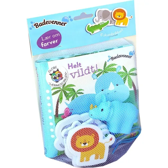 Badevenner - Helt vildt! Bog om farver