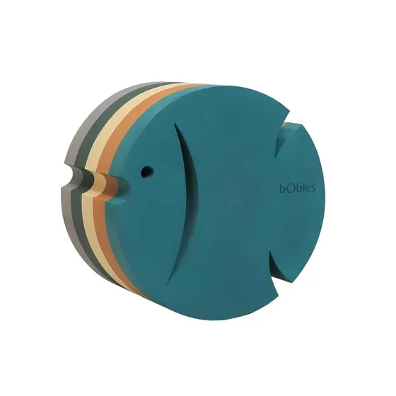 bObles Fisk L – Colourful Zoo (30x20 cm)