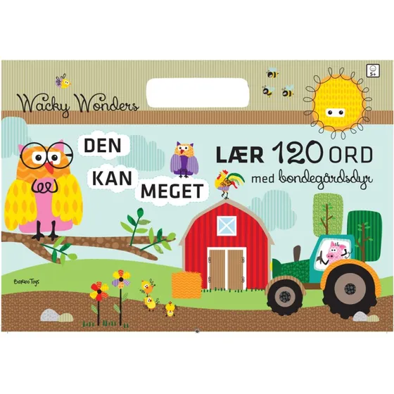 Barbo Toys Wacky Wonders Aktivitetshæfte 120 ord med klistermærker