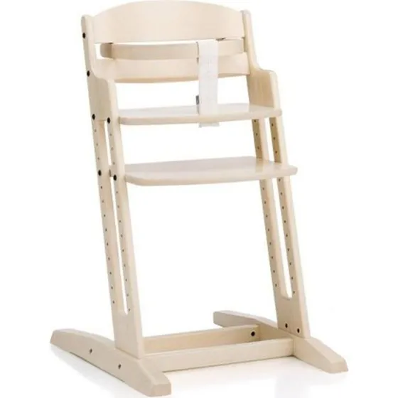 BabyDan DanStol hvidvasket  justerbar hjstol