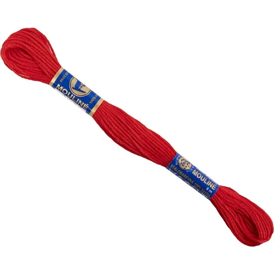 Moulin Broderigarn Rd 6-trdet 12x8 m - 100% bomuld