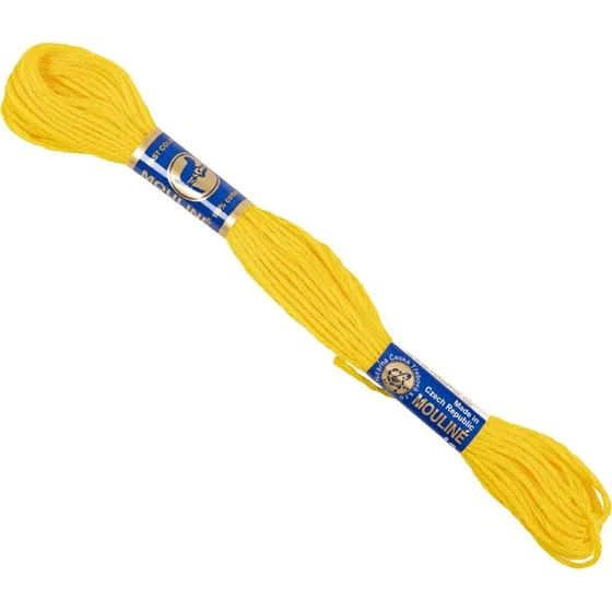 Moulin Broderigarn Gul 12x8 m