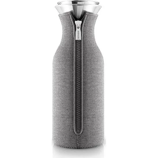 Eva Solo drypfri køleskabskaraffel 1,0 l med vippelåg, mørkegrå